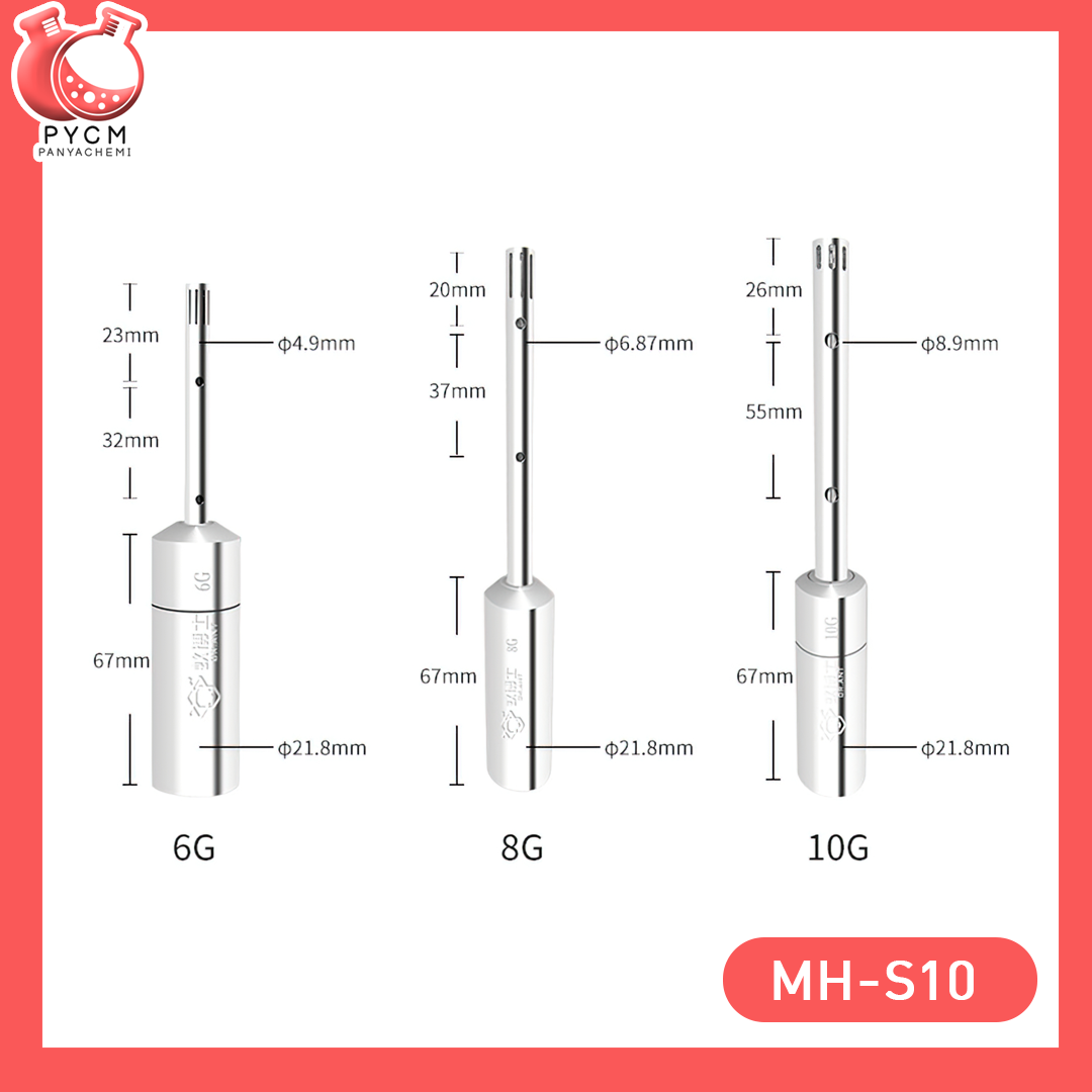 เครื่องปั่นโฮโมจีไนเซอร์มือถือ ปรับความเร็วได้ตั้งแต่ 5000-30000รอบ ใช้ง่าย สะดวก วัสดุสแตนเลส316 กันสนิม MH-S10