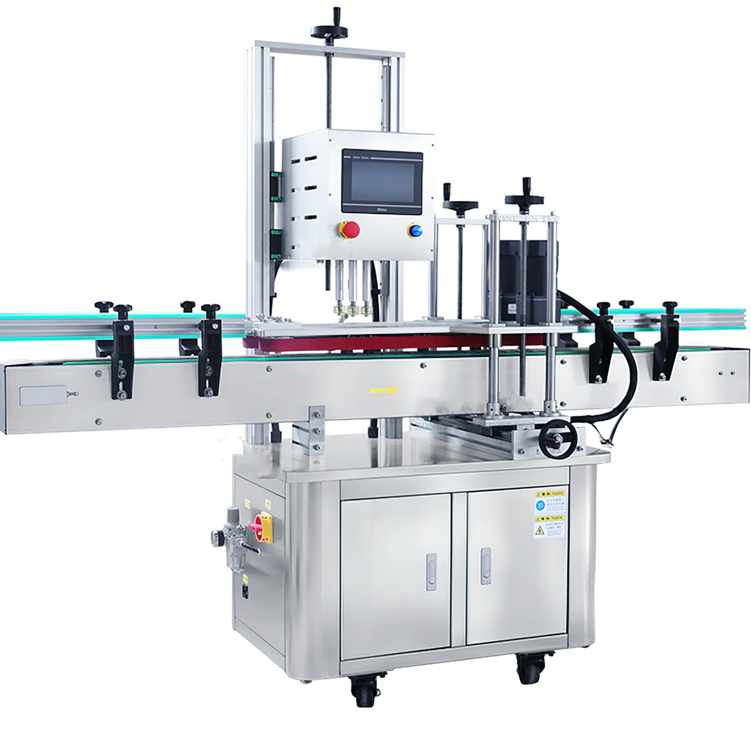 13931 Automatic capping machine เครื่องปิดฝาขวดอัตโนมัติ ขนาด 10-60mm.