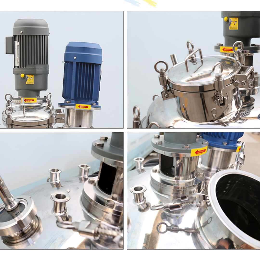 tank mixer reactor ถังผสมระบบปิด รุ่น BDR 400L-1000L